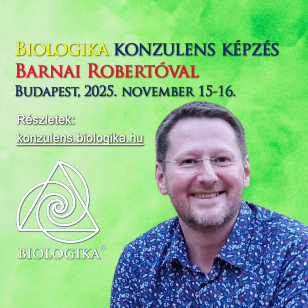 Biologika konzulens tréning Barnai Robertóval