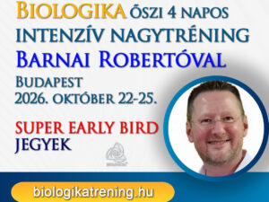 Biologika őszi intenzív nagytréning Barnai Robertóval - SUPER EARLY BIRD (október)