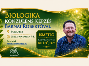 Biologika konzulens tréning Barnai Robertóval - ismétlőknek
